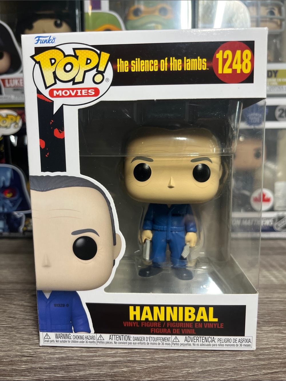 Funko Pop! Movies Hannibal in Blue and Black